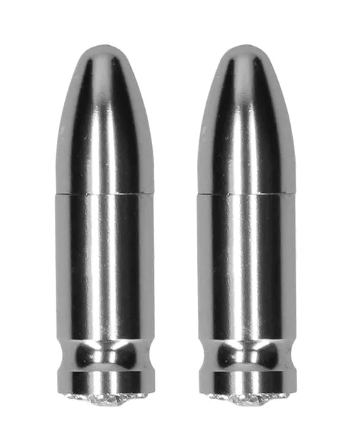 Vibrators Shots America LLC Shots Ouch Diamond Bullet Magnetic Nipple Clamps Vibrators Shots America LLC Shots Ouch Diamond Bullet Magnetic Nipple Clamps