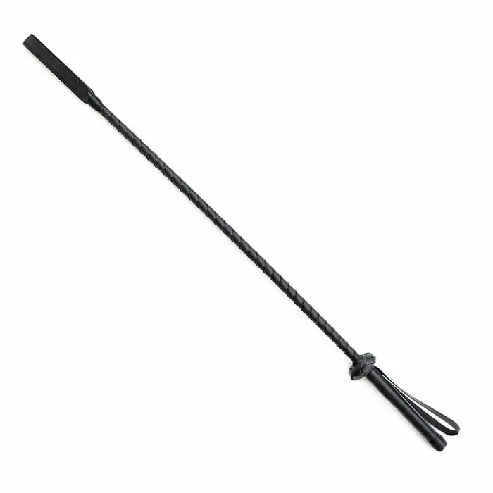 House of Dasein Couples Crops Black Leather Riding Crop Bdsm Spanking Fetish Sex Whip Dominant Submissive