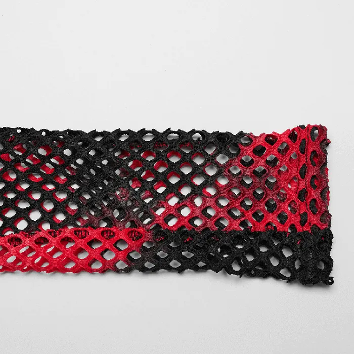 Trendy RedBlack Fishnet Mesh Leggings with a Punk Vibe EVEs SECRETS Vibrators