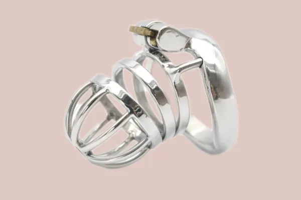 House Of Chastity Bird Cage Horizontal Small Metal Chastity Device Male Sex Toys