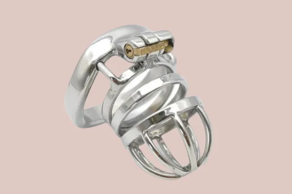 House Of Chastity Bird Cage Horizontal Small Metal Chastity Device Male Sex Toys