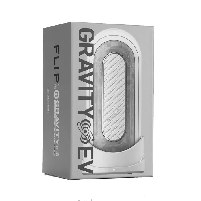 Tenga Male Sex Toys Tenga Flip 0 Zero Gravity Electronic Male Masturbator White