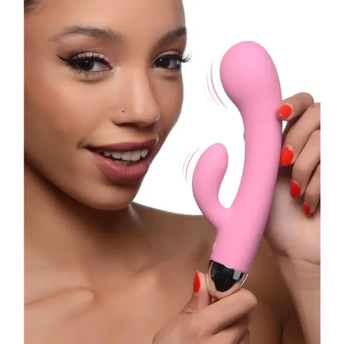 Curve Toys Female Sex Toys Bubbly 10x Silicone Gspot Vibrator