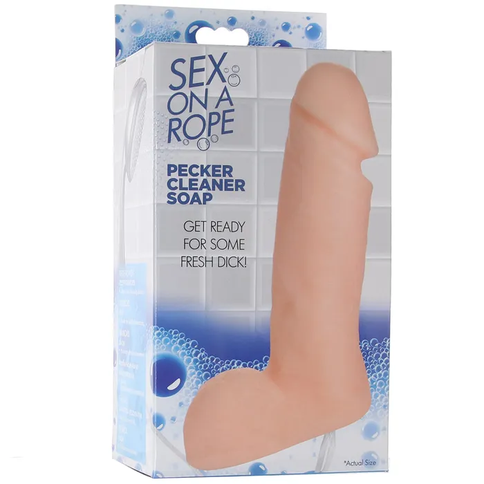 Female Sex Toys Sex On A Rope Pecker Cleaner Soap XR Brands