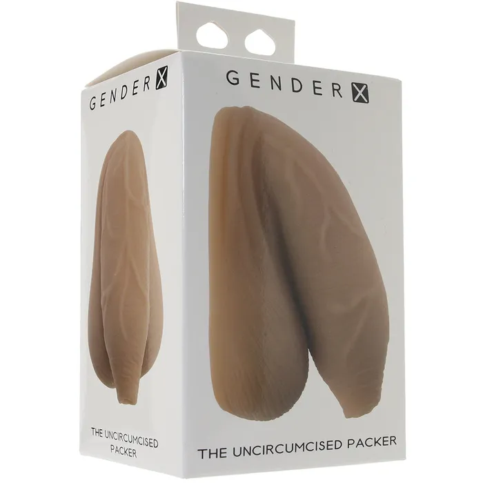 Gender X The Uncircumcised Packer in Tan Evolved Novelties Anal