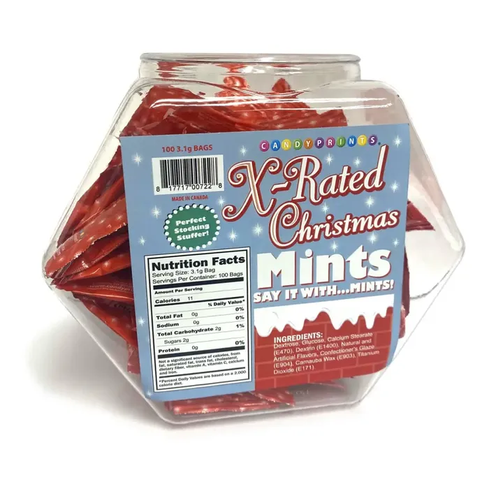 Little Genie Vibrators Xmas Amusemints 100pc Display