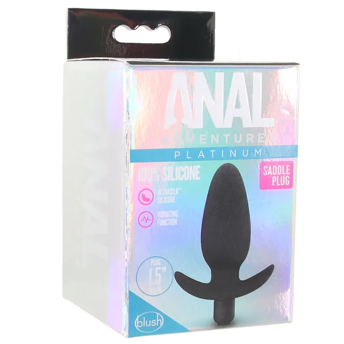 Male Sex Toys Blush Anal Adventures Platinum Saddle Plug Male Sex Toys Blush Anal Adventures Platinum Saddle Plug