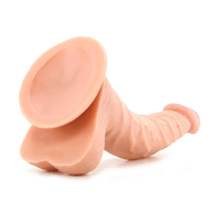 Nasstoys Dildos Real Skin Whoppers 8 Inch Dildo in Flesh