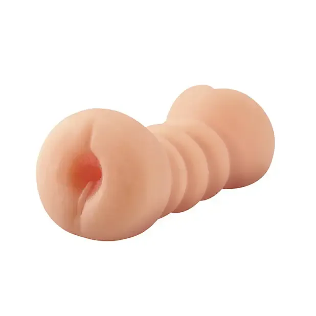 PDX Flip Me Over DualEnded Stroker Beige PDX Extreme Male Sex Toys PDX Flip Me Over DualEnded Stroker Beige PDX Extreme Male Sex Toys