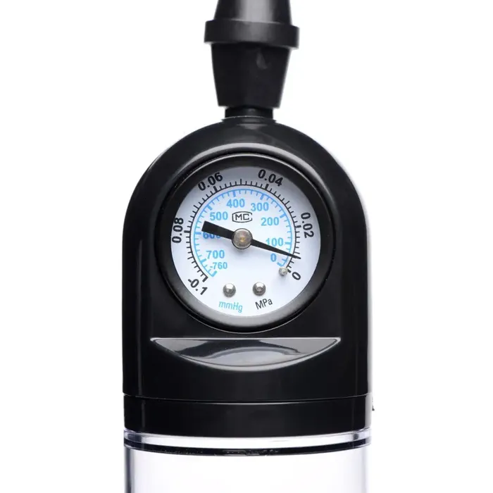 Trigger Penis Pump With Builtin Pressure Gauge Size Matters Male Sex Toys Trigger Penis Pump With Builtin Pressure Gauge Size Matters Male Sex Toys