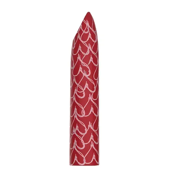 Vibrators Vvole Luv Inc Hb82 Heart Bullet Vibrator Red