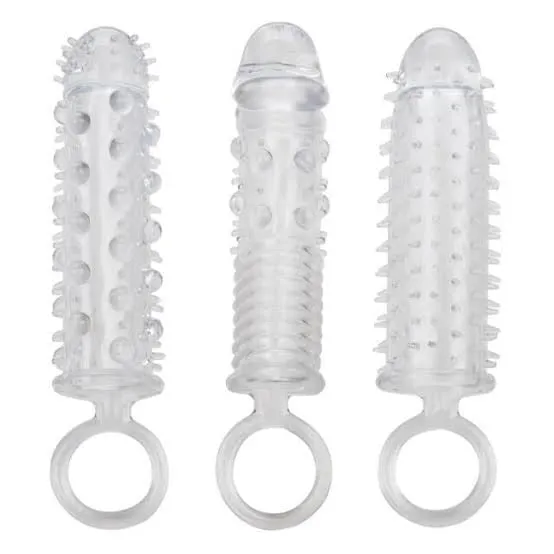 CalExotics Female Sex Toys 3 Piece Stud Extender Set CalExotics Female Sex Toys 3 Piece Stud Extender Set