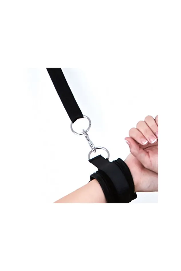 Electric Eel Lux Fetish Closet Cuffs Restraint System Black Electric Eel Anal