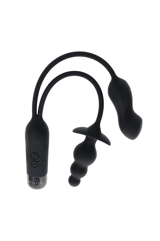 Gender X Double My Pleasure Mini Vibe Plug Black Evolved Anal
