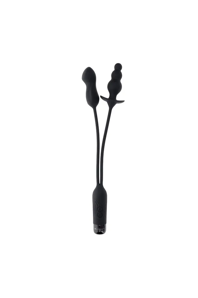 Gender X Double My Pleasure Mini Vibe Plug Black Evolved Anal