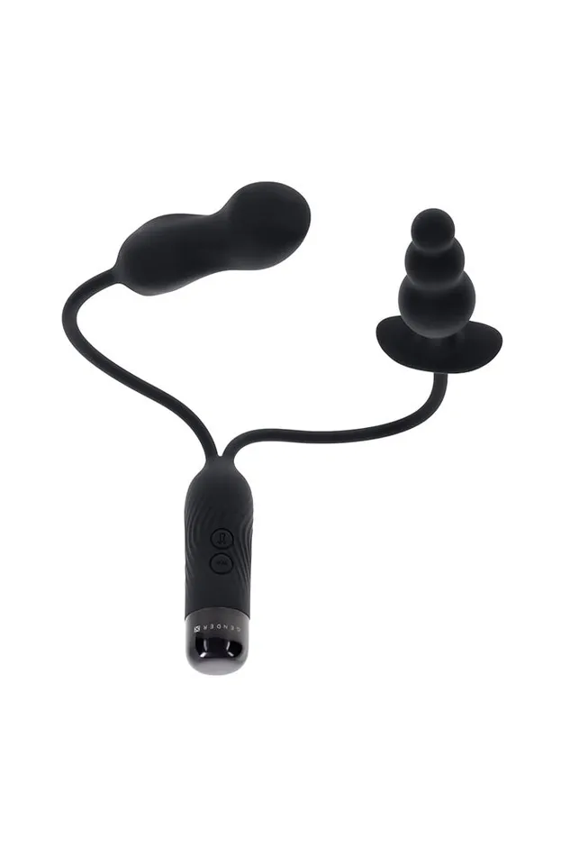 Gender X Double My Pleasure Mini Vibe Plug Black Evolved Anal