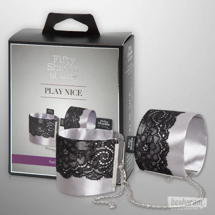 Fifty Shades of Grey Vibrators Fifty Shades Of Grey Satin Handcuffs