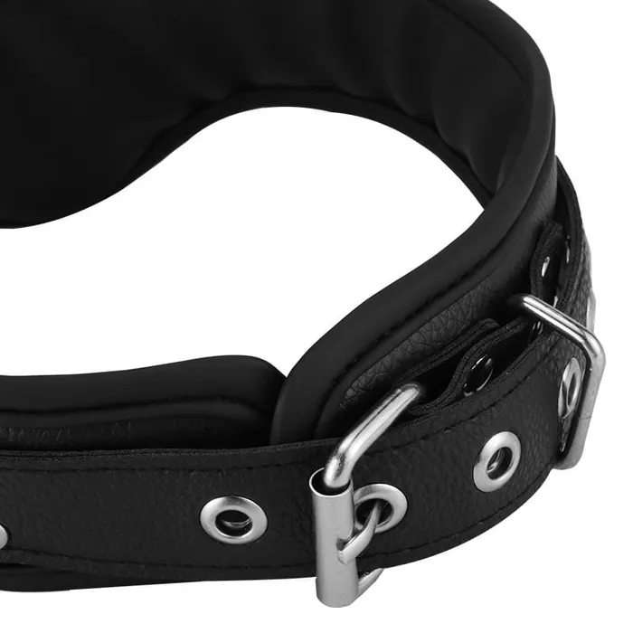 Lovegasm Slave Restraint Collar Non O Ring Choker Bondage Submissive Play Couples