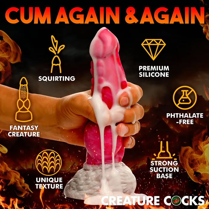 Resurrector Phoenix Squirting Silicone Dildo Creature Cocks Dildos