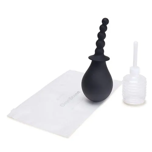 Anal CleanScene CleanScene 4 Pc Soft Squeeze Beaded Anal Douche Set with Flared Base Anal CleanScene CleanScene 4 Pc Soft Squeeze Beaded Anal Douche Set with Flared Base
