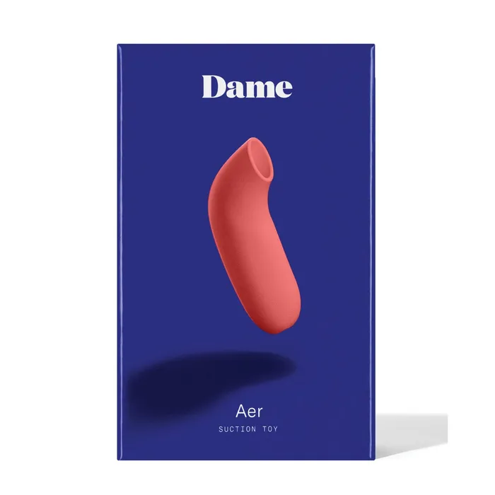 Female Sex Toys Dame Dame Aer Air Pulsing Suction Toy Clitoral Air Stimulator