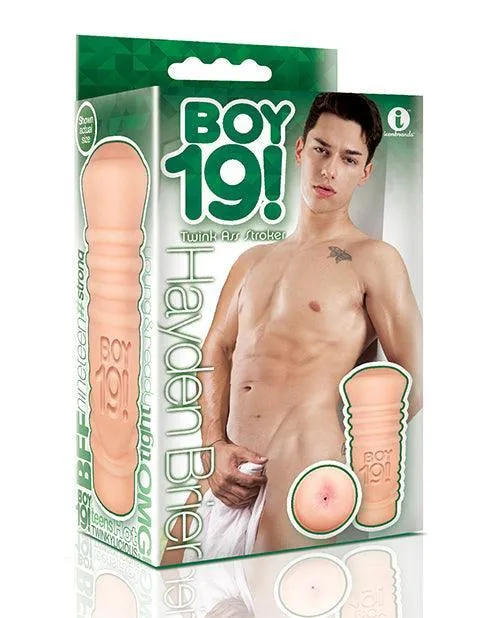 Male Sex Toys Boy 19 Teen Twink Stroker Hayden Brier Icon Brands INC