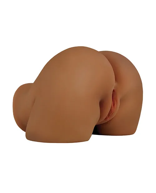 Male Sex Toys Pdx Brands PDX Elite Shake That Ass Vibrating Mega Masturbator Brown