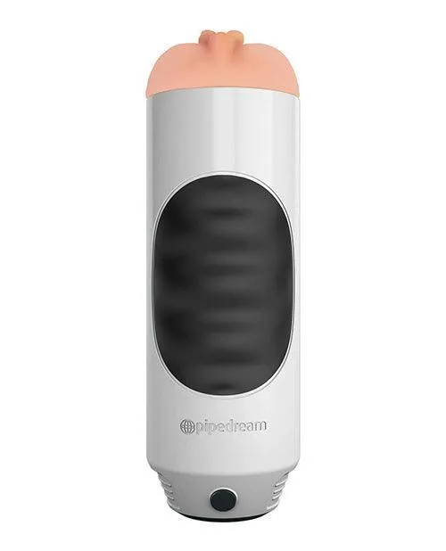 Male Sex Toys Pdx Brands Pdx Extreme Mega Grip Squeezable Vibrating Strokers Pussy