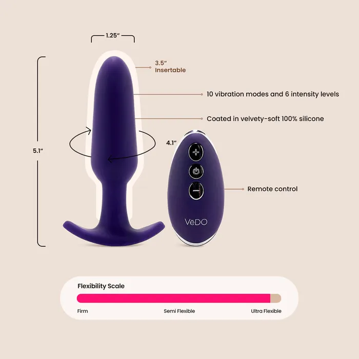 Savvy Company Anal VeDO Bump Plus rechargeable remote controlled anal vibrator Savvy Company Anal VeDO Bump Plus rechargeable remote controlled anal vibrator