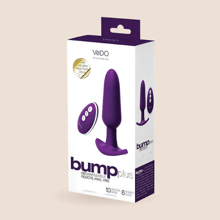 Savvy Company Anal VeDO Bump Plus rechargeable remote controlled anal vibrator Savvy Company Anal VeDO Bump Plus rechargeable remote controlled anal vibrator