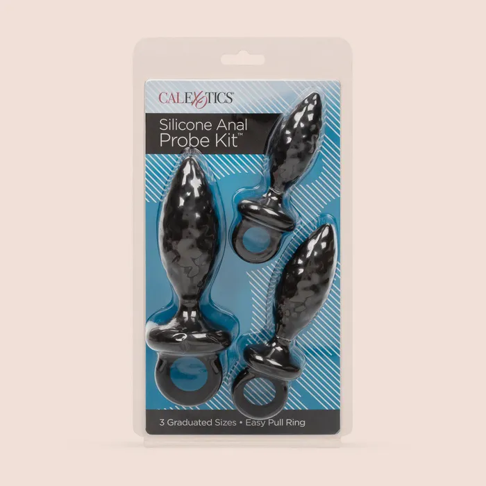 Silicone Anal Probe Kit set of 3 anal probes California Exotic Novelties LLC Anal
