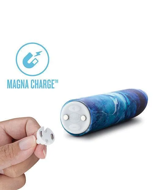 Vibrators Blush Novelties Blush Limited Addiction Mesmerize Power Vibe Azure