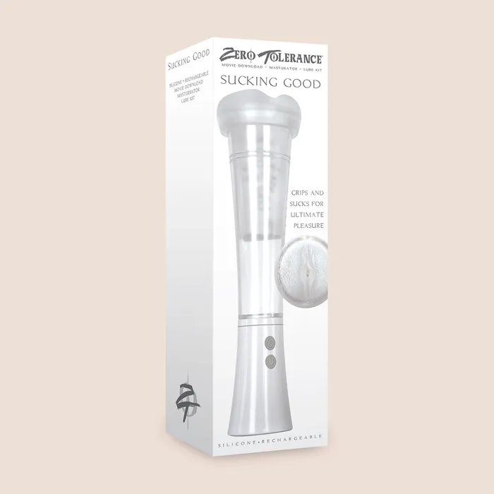 Zero Tolerance Male Sex Toys Zero Tolerance Scking Good Vibrating Stroker rechargeable masturbator