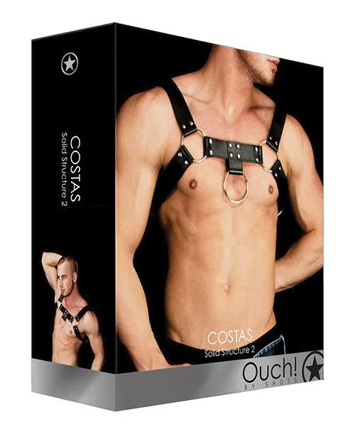 Anal Shots America LLC Shots Ouch Costas Solid Structure 2 Black