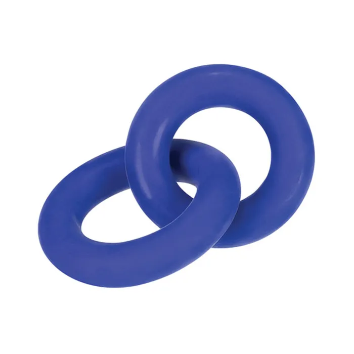 Blue Ox Designs Oxballs Hunkyjunk Duo Linked Cockball Rings Male Sex Toys