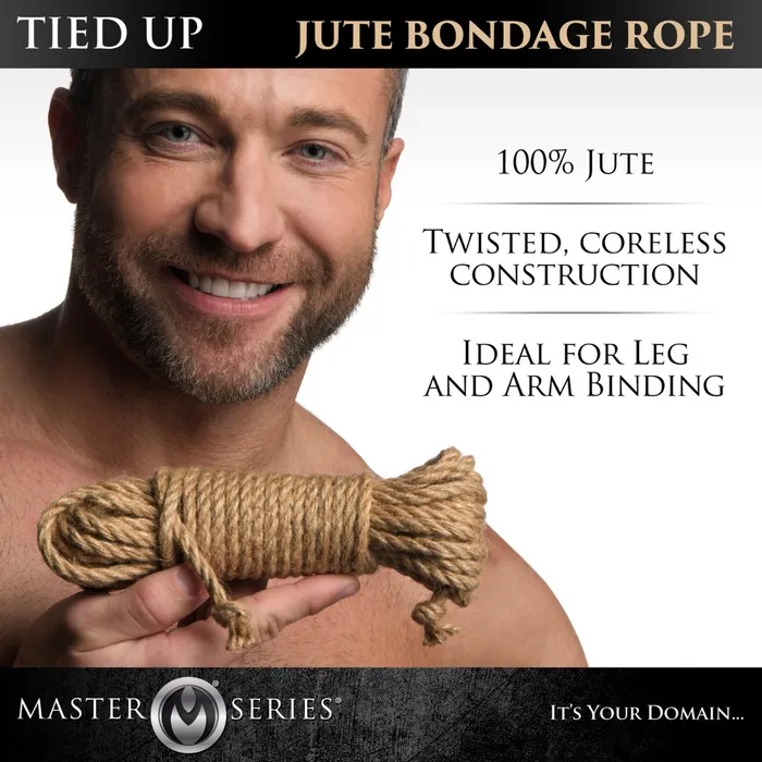 Couples XR Brand JUTE BONDAGE ROPE 25