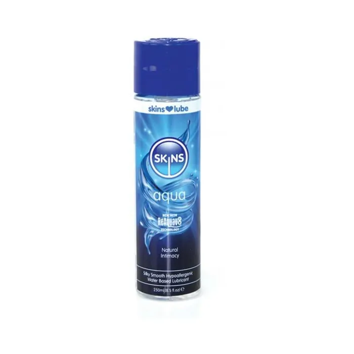 Creative Conceptions LLC Lubricants Skins Aqua Waterbased Lubricant 85 Oz