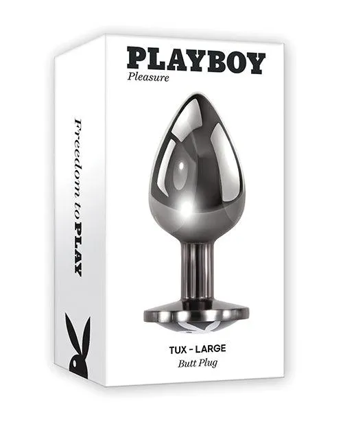 Evolved Novelties INC Playboy Pleasure Tux Butt Plug Large Anal
