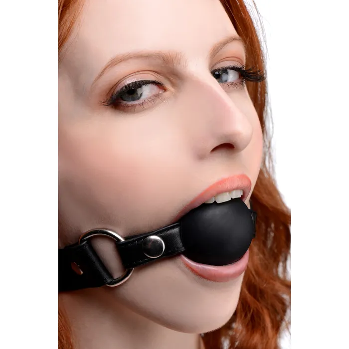 Male Sex Toys Strict Interchangeable Silicone Ball Gag Set