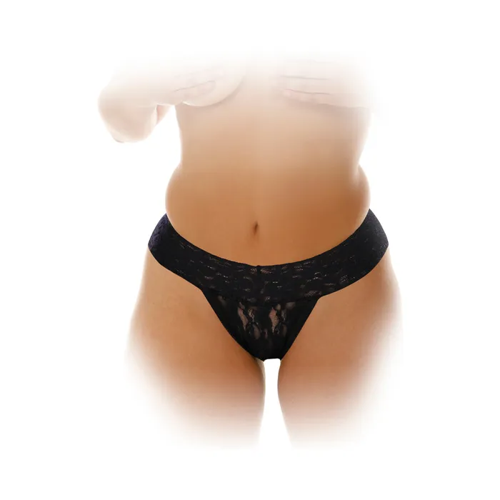 Pipedream Plus Size Hanky Spank Me Plus Size Vibrating Panties Black