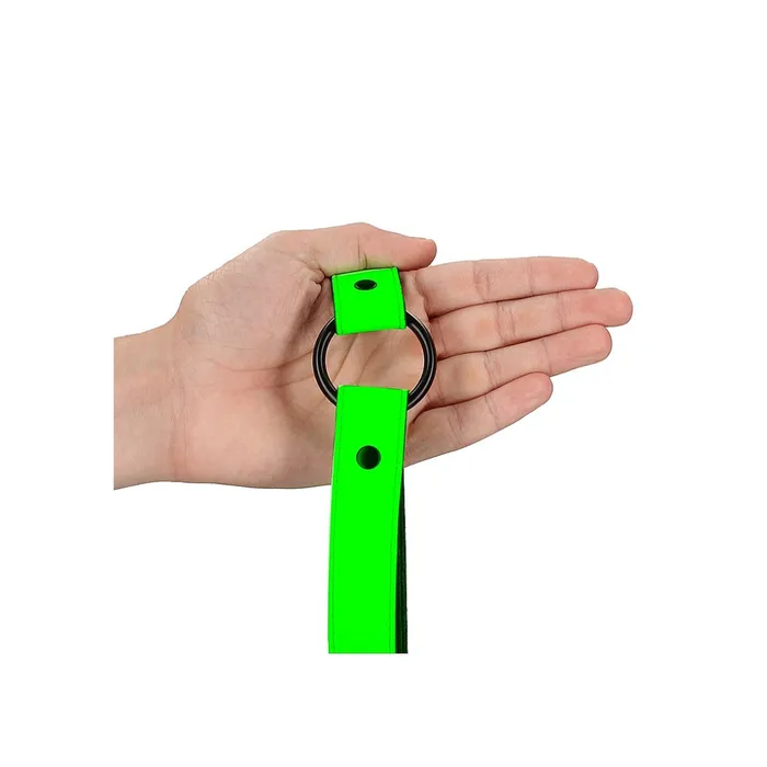 SHOTS AMERICA LLC Male Sex Toys OUCH GLOW IN THE DARK O RING GAG