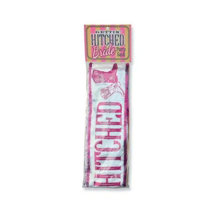 Vibrators Little Genie Productions Gettin Hitched Bride Party Sash