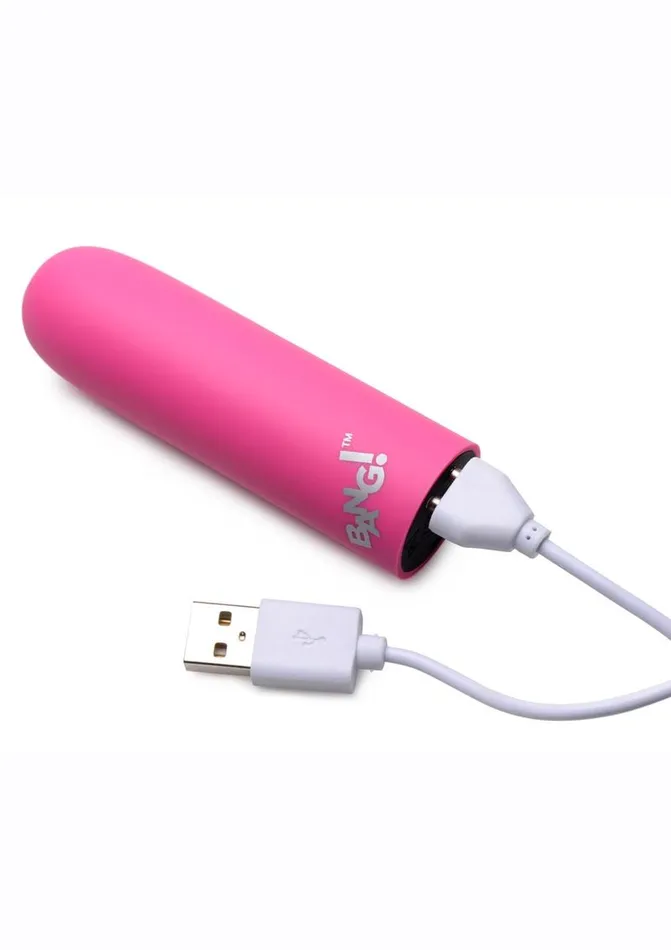 Female Sex Toys BANG Bang 10x Rechargeable Vibrating Bullet