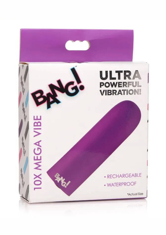 Female Sex Toys BANG Bang 10x Rechargeable Vibrating Bullet
