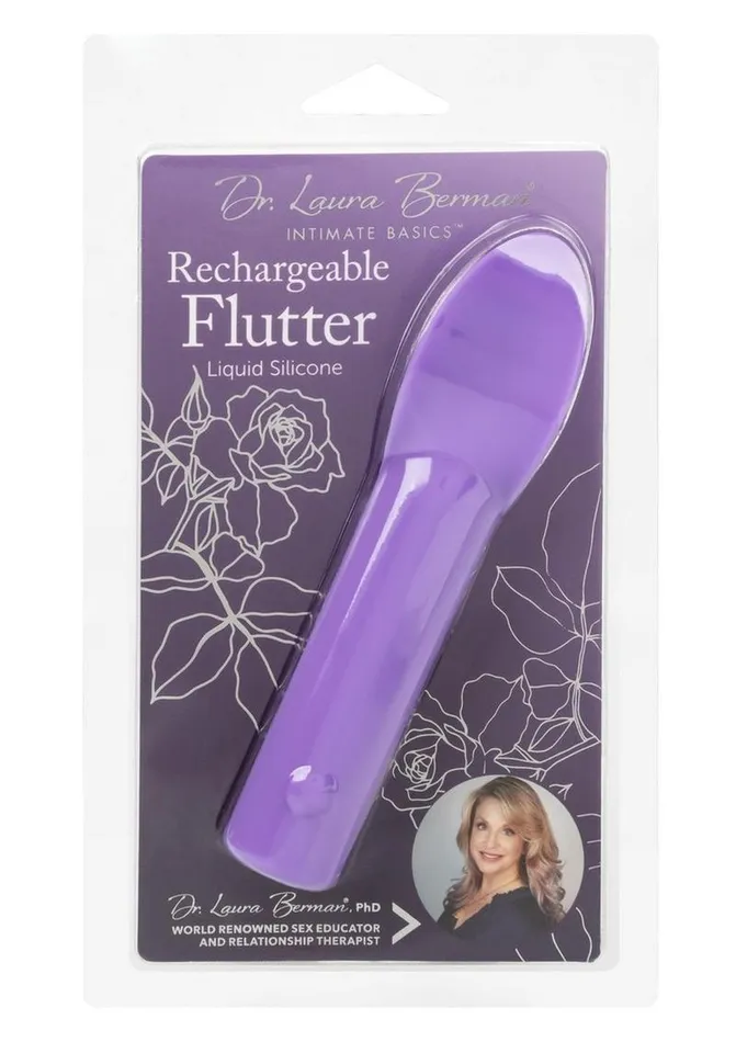 Female Sex Toys Dr Laura Berman Rechargeable Silicone Flutter Vibrator Dr Laura Berman Collection
