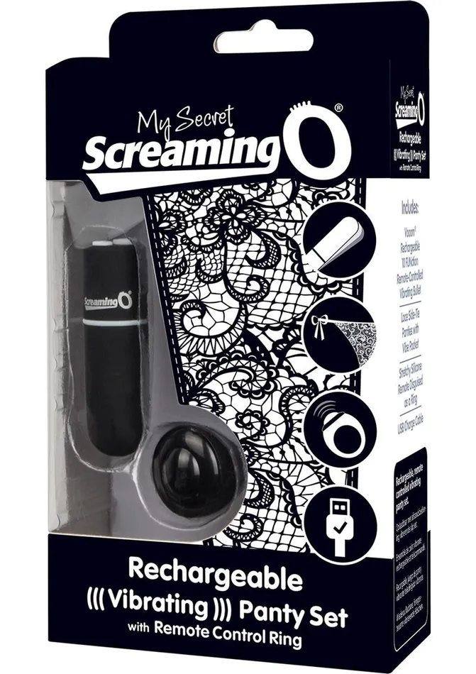 Female Sex Toys My Secret My Secret USB Rechargeable Panty Vibe Set with Silicone Remote Control Ring Waterproof Female Sex Toys My Secret My Secret USB Rechargeable Panty Vibe Set with Silicone Remote Control Ring Waterproof