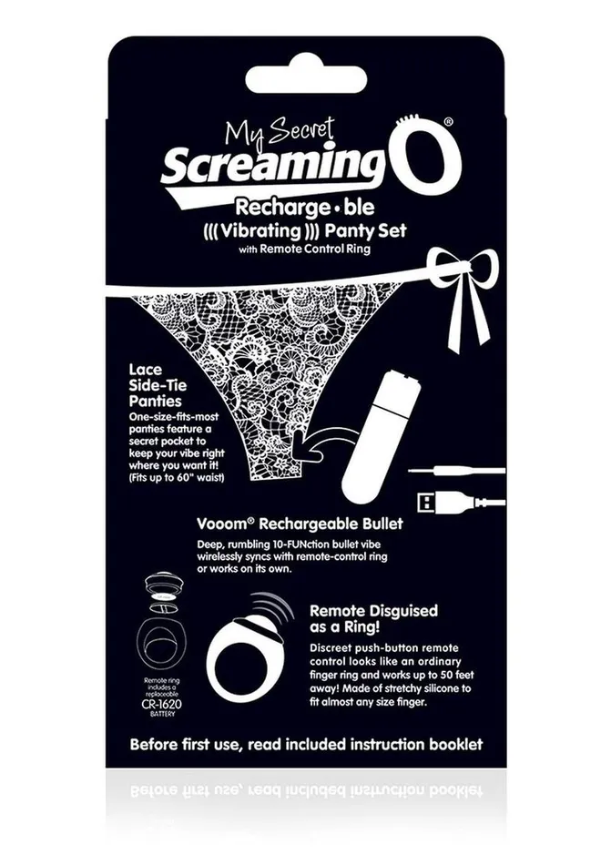 Female Sex Toys My Secret My Secret USB Rechargeable Panty Vibe Set with Silicone Remote Control Ring Waterproof Female Sex Toys My Secret My Secret USB Rechargeable Panty Vibe Set with Silicone Remote Control Ring Waterproof