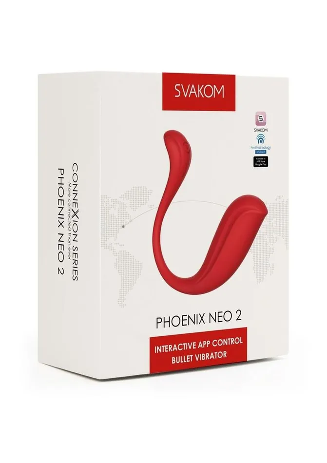 Female Sex Toys Svakom Svakom Phoenix Neo Interactive Rechargeable Silicone Vibrator with Remote Control Female Sex Toys Svakom Svakom Phoenix Neo Interactive Rechargeable Silicone Vibrator with Remote Control