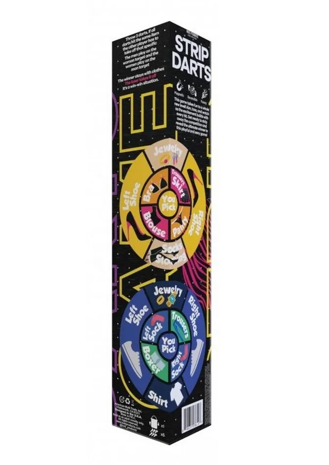 Hott Products Games Strip Darts Game