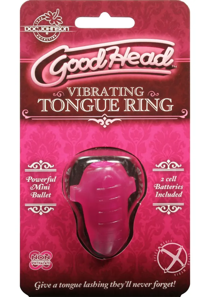 Male Sex Toys GoodHead Goodhead Vibrating Tongue Ring